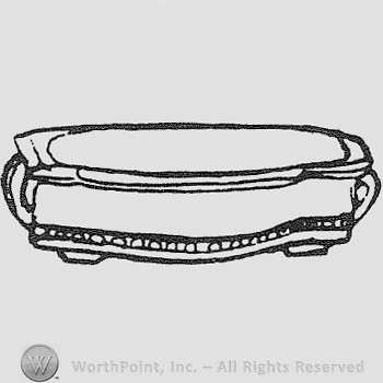 Rookwood Pottery Shape No. 2770; tray.