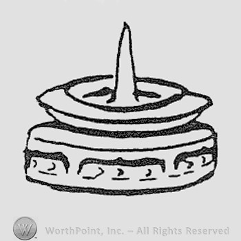 Rookwood Pottery Shape No. 2776; candlestick.
