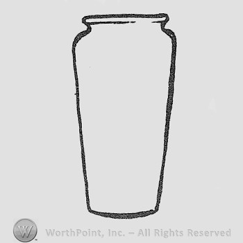 Rookwood Pottery Shape No. 2790; vase.