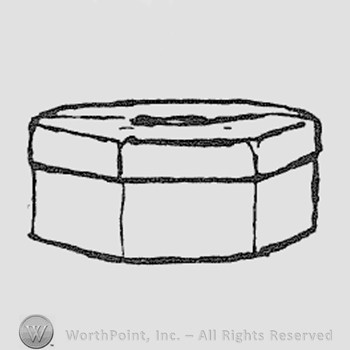 Rookwood Pottery Shape No. 2793; box.