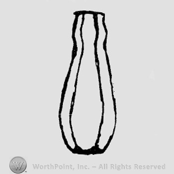 Rookwood Pottery Shape No. 2828; vase.