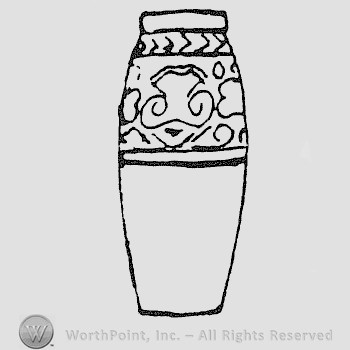 Rookwood Pottery Shape No. 2852; vase.