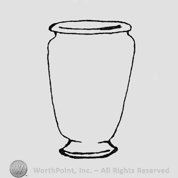 Rookwood Pottery Shape No. 2880; vase.