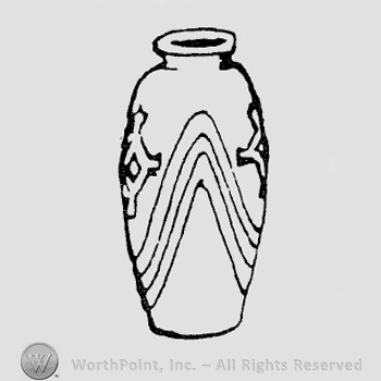 Rookwood Pottery Shape No. 2884; vase.