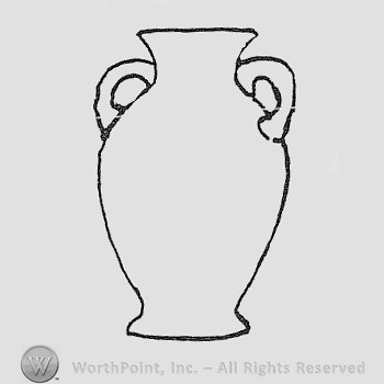 Rookwood Pottery Shape No. 6004; tray.