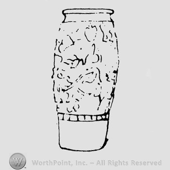 Rookwood Pottery Shape No. 6045; vase.