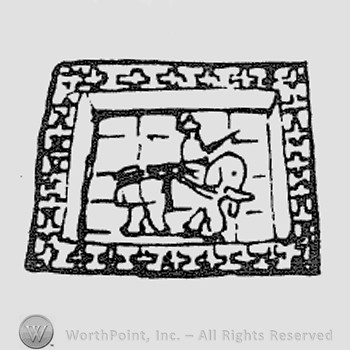 Rookwood Pottery Shape No. 6068; tray.