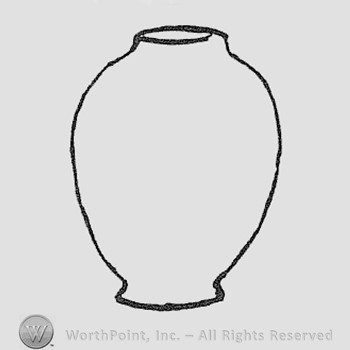 Rookwood Pottery Shape No. 6080; vase.