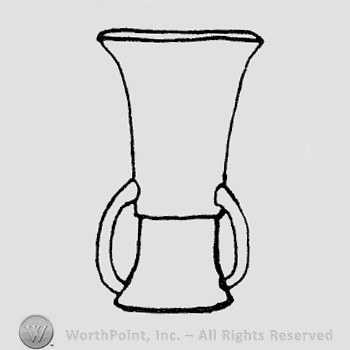 Rookwood Pottery Shape No. 6115; vase.