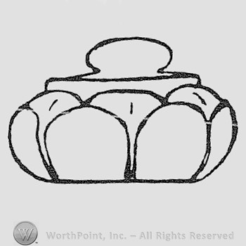 Rookwood Pottery Shape No. 6136; covered jar.