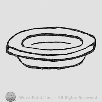 Rookwood Pottery Shape No. 6141; plate.