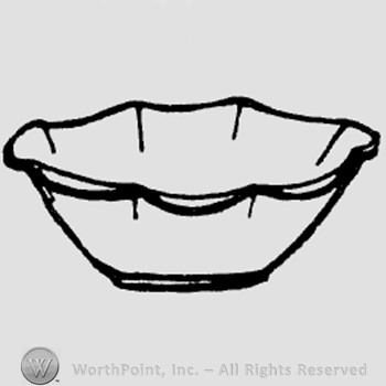 Rookwood Pottery Shape No. 6313; bowl.