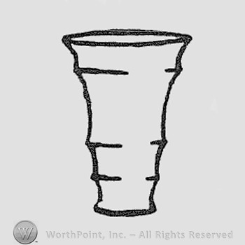 Rookwood Pottery Shape No. 6351; vase.