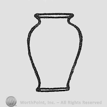 Rookwood Pottery Shape No. 6353; vase.