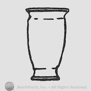 Rookwood Pottery Shape No. 6358; vase.