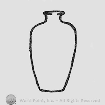 Rookwood Pottery Shape No. 6362; vase.