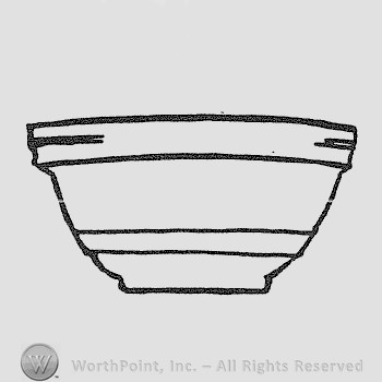 Rookwood Pottery Shape No. 6365; bowl.