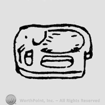 Rookwood Pottery Shape No. 6395; tray.