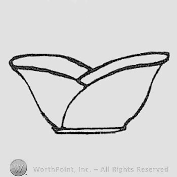 Rookwood Pottery Shape No. 6419; bowl.