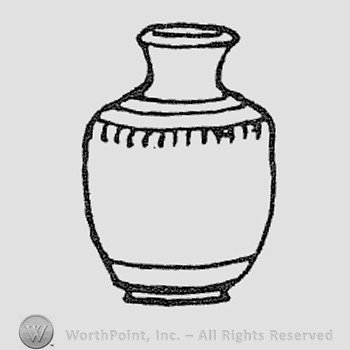 Rookwood Pottery Shape No. 6450; vase.