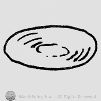 Rookwood Pottery Shape No. 6461; plate.