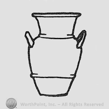 Rookwood Pottery Shape No. 6494; vase.