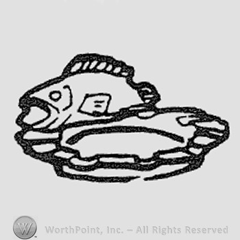 Rookwood Pottery Shape No. 6500; ashtray.