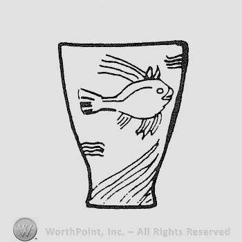 Rookwood Pottery Shape No. 6504; vase.