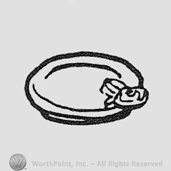 Rookwood Pottery Shape No. 6505; tray.