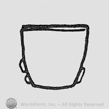 Rookwood Pottery Shape No. 6506; cup.