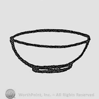 Rookwood Pottery Shape No. 6513; bowl.