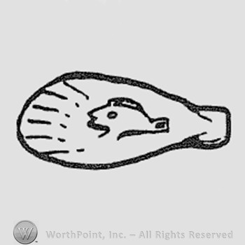 Rookwood Pottery Shape No. 6515; tray.