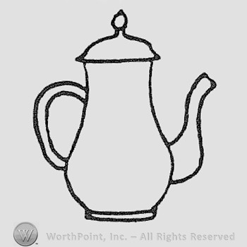 Rookwood Pottery Shape No. 6518; kettle.