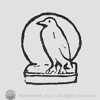 Rookwood Pottery Shape No. 6519; bookend.