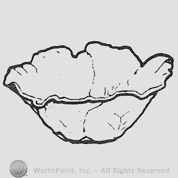 Rookwood Pottery Shape No. 6533; bowl.
