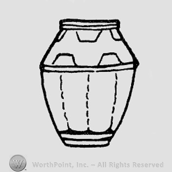 Rookwood Pottery Shape No. 6537; vase.