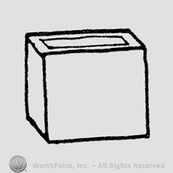 Rookwood Pottery Shape No. 6561; box.