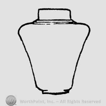 Rookwood Pottery Shape No. 6572; vase.