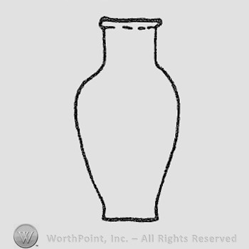 Rookwood Pottery Shape No. 6578; vase.