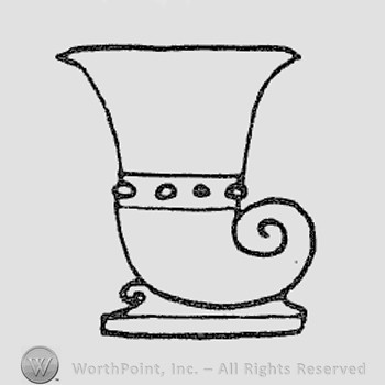 Rookwood Pottery Shape No. 6585; vase.