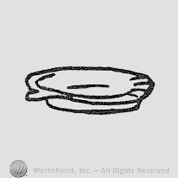 Rookwood Pottery Shape No. 6592; dish.