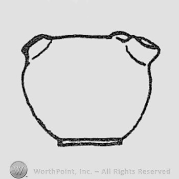 Rookwood Pottery Shape No. 6593; vase.