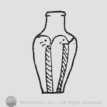 Rookwood Pottery Shape No. 6596; vase.