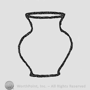 Rookwood Pottery Shape No. 6599; vase.