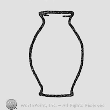 Rookwood Pottery Shape No. 6603; vase.