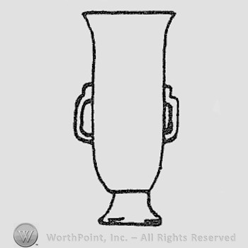 Rookwood Pottery Shape No. 6614; vase.