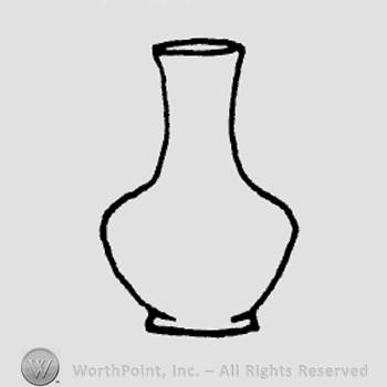 Rookwood Pottery Shape No. 6646; vase.