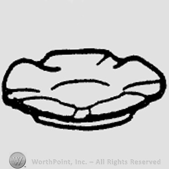 Rookwood Pottery Shape No. 6650; plate.