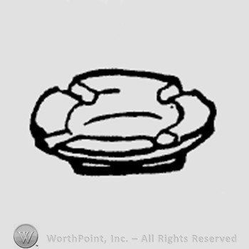 Rookwood Pottery Shape No. 6652; plate.