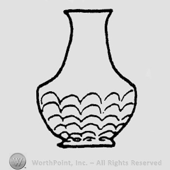 Rookwood Pottery Shape No. 6654; vase.